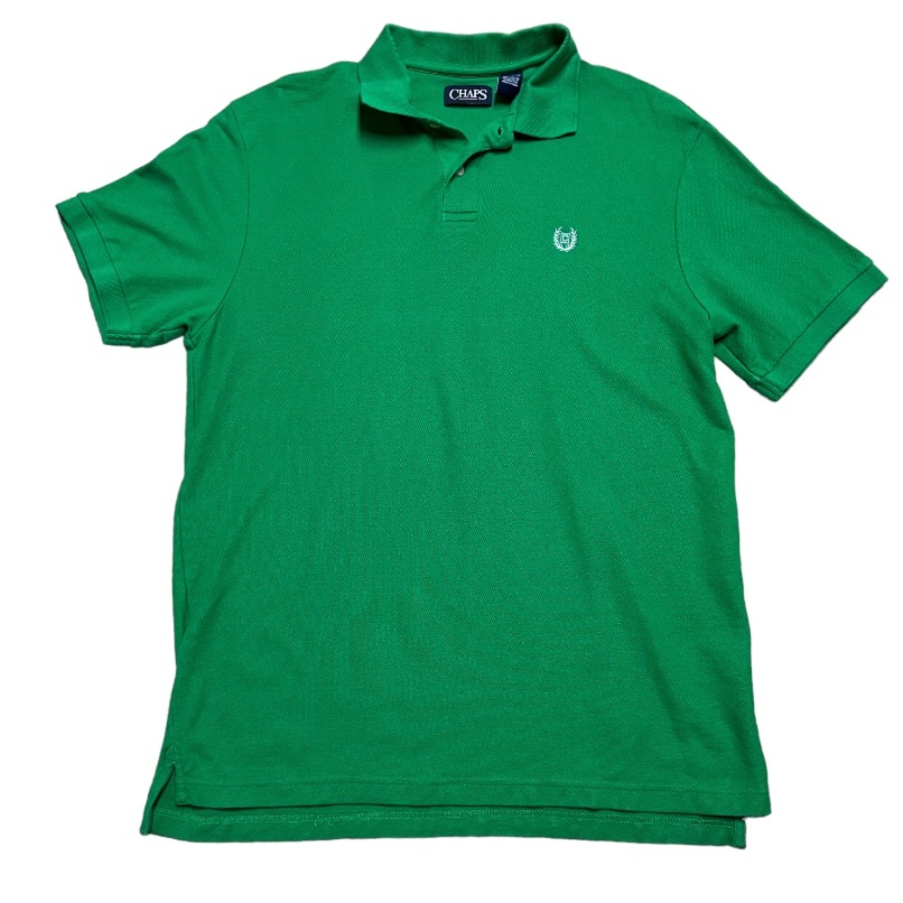 Men’s Chaps polo shirt. Green‎ XL